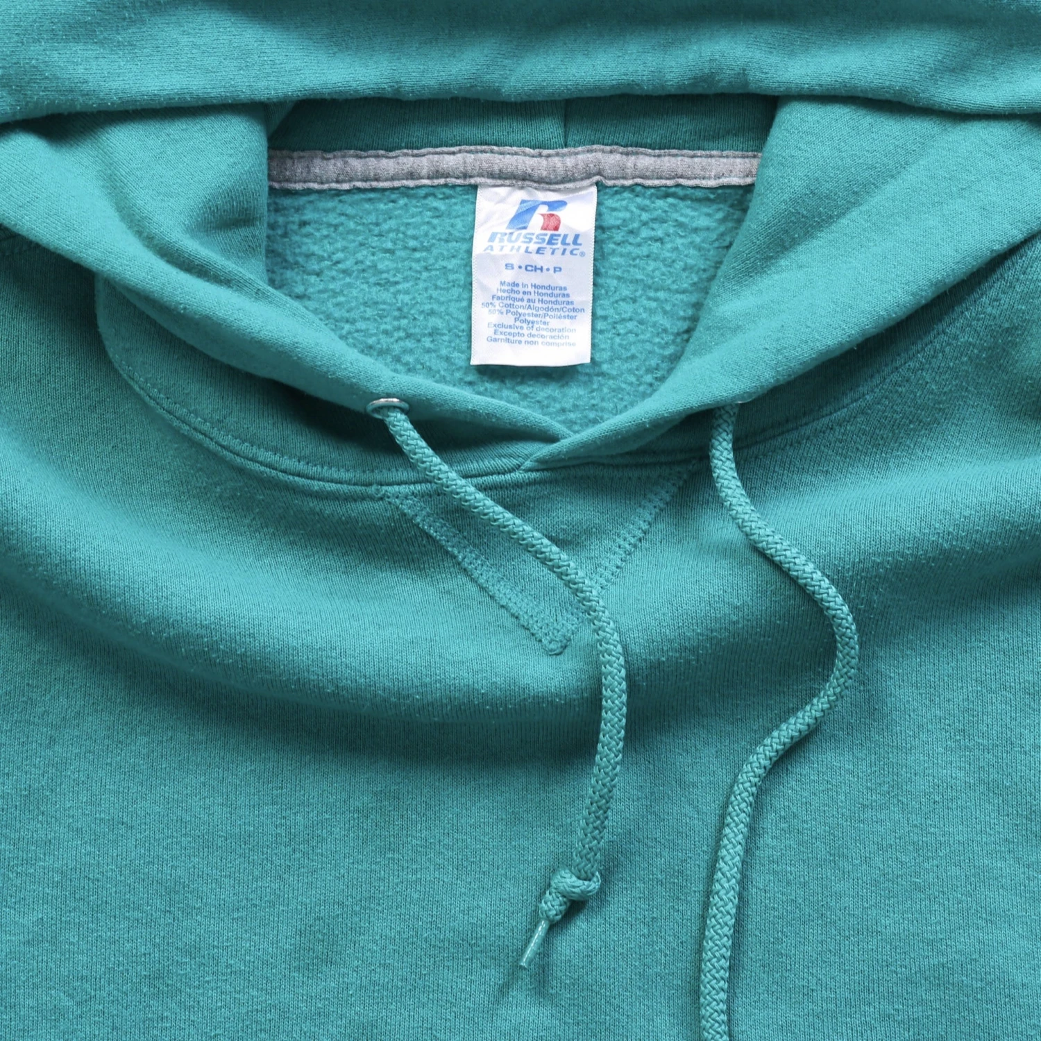 Russell Athletic Teal Hooded Sweatshirt 7 Russell Athletic Teal Hooded Sweatshirt - Image 5