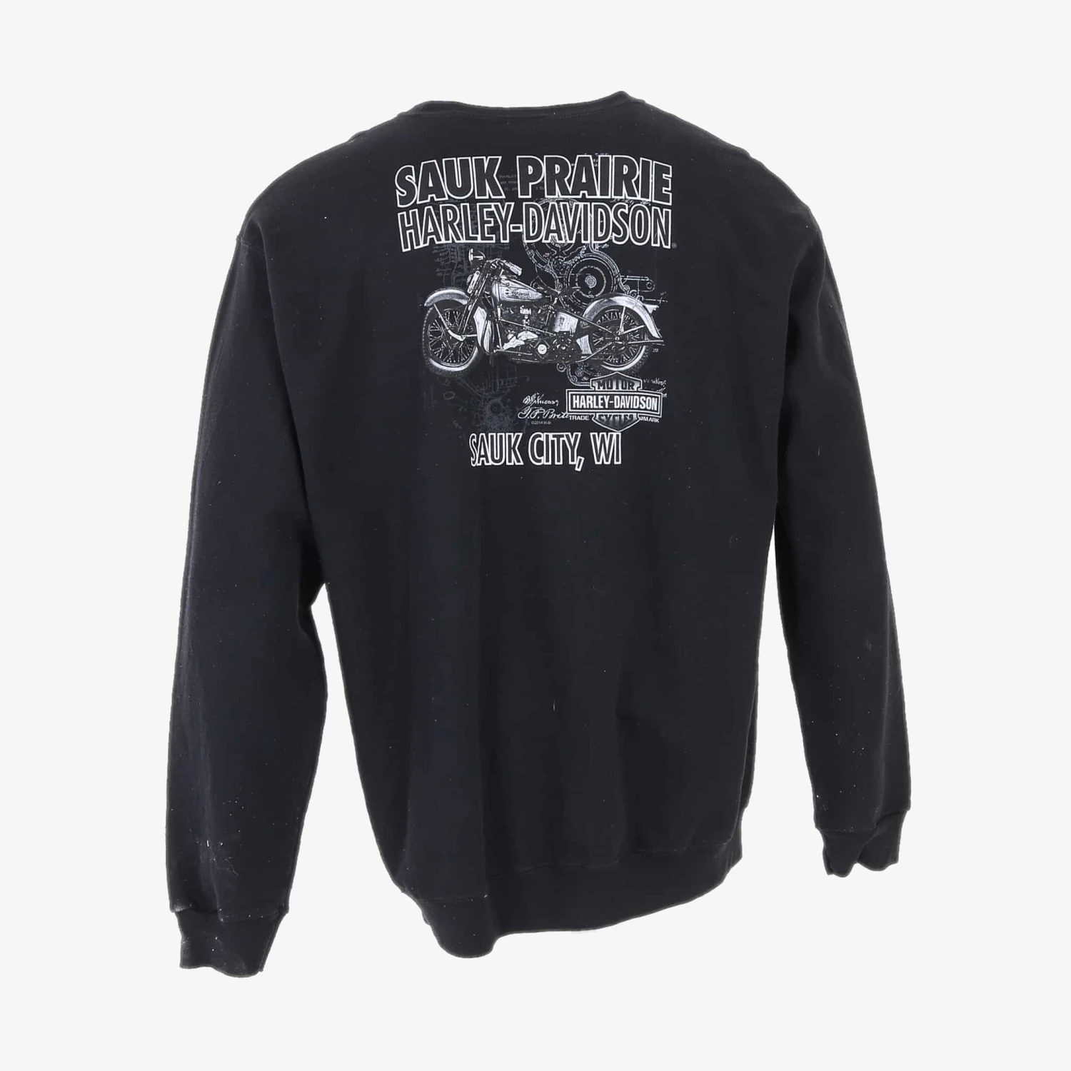 Harley Davidson 'Sauk Prairie' Sweatshirt 4 Harley Davidson 'Sauk Prairie' Sweatshirt - Image 2
