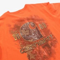 Carhartt Vintage T-Shirt - Orange 10 Carhartt Vintage T-Shirt - Orange -Carhartt || Harley Davidson Shop IMG 0040 cut 36d25d69 b3c6 4c9e b433 b085788c5afd