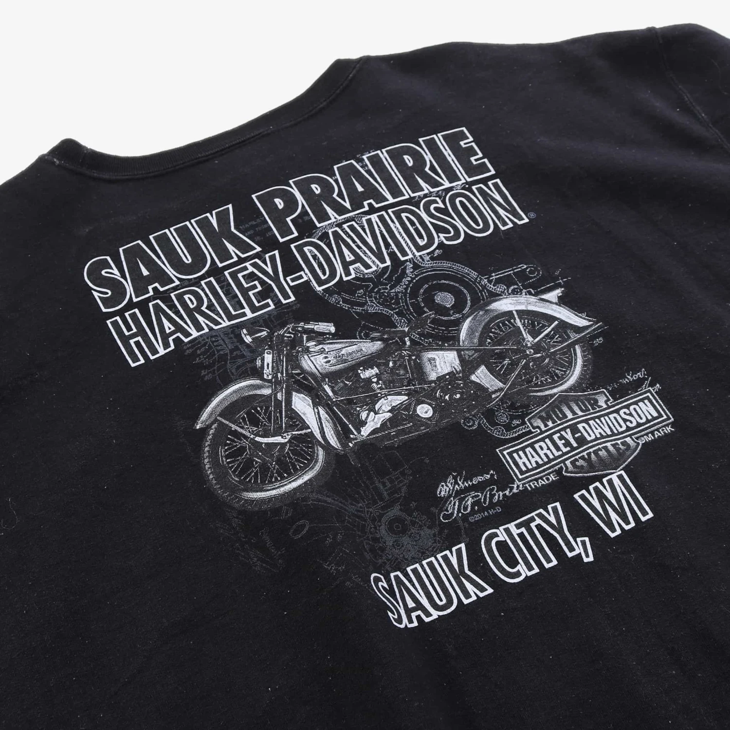 Harley Davidson 'Sauk Prairie' Sweatshirt 6 Harley Davidson 'Sauk Prairie' Sweatshirt - Image 4