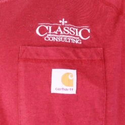Vintage Carhartt Pocket T-Shirt - Red -Carhartt || Harley Davidson Shop IMG 1028 5cc996f4 8b11 403a bd3e b446f4fd6eeb