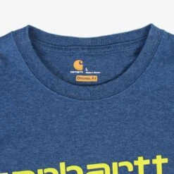 Carhartt Vintage T-Shirt - Blue -Carhartt || Harley Davidson Shop IMG 1501 cut f153bae5 d556 4f50 88dd 79bf896349c3