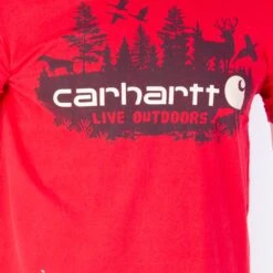 Vintage Carhartt T-Shirt - Red -Carhartt || Harley Davidson Shop IMG 2817 b1adcc2f 7637 4c61 8c26 cafef1a872a8