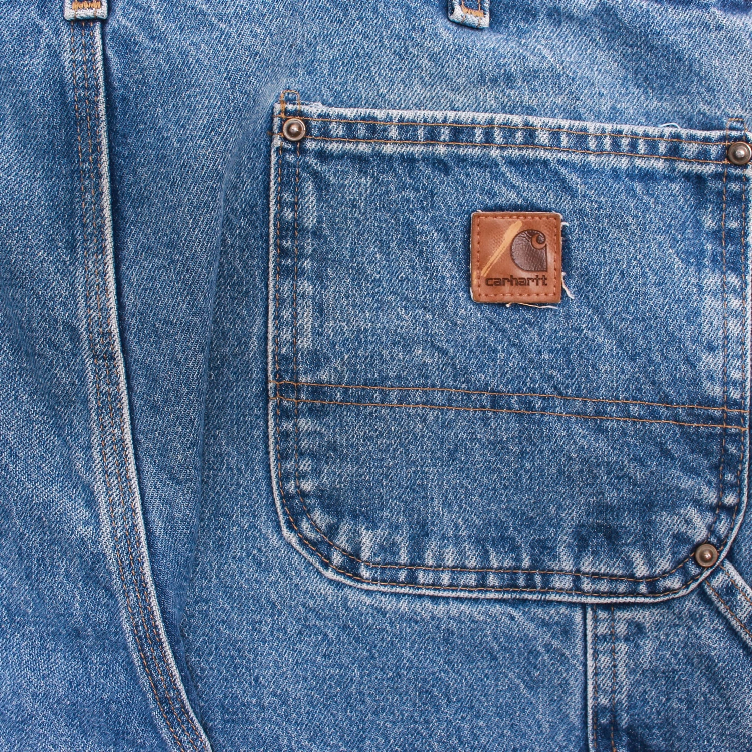 Vintage Carhartt Double Knee Carpenter Pants - Denim - 38/30 5 Vintage Carhartt Double Knee Carpenter Pants - Denim - 38/30 - Image 3