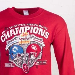 Vintage Tostito's Fiesta Bowl Graphic Sweatshirt - Red -Carhartt || Harley Davidson Shop IMG 3733