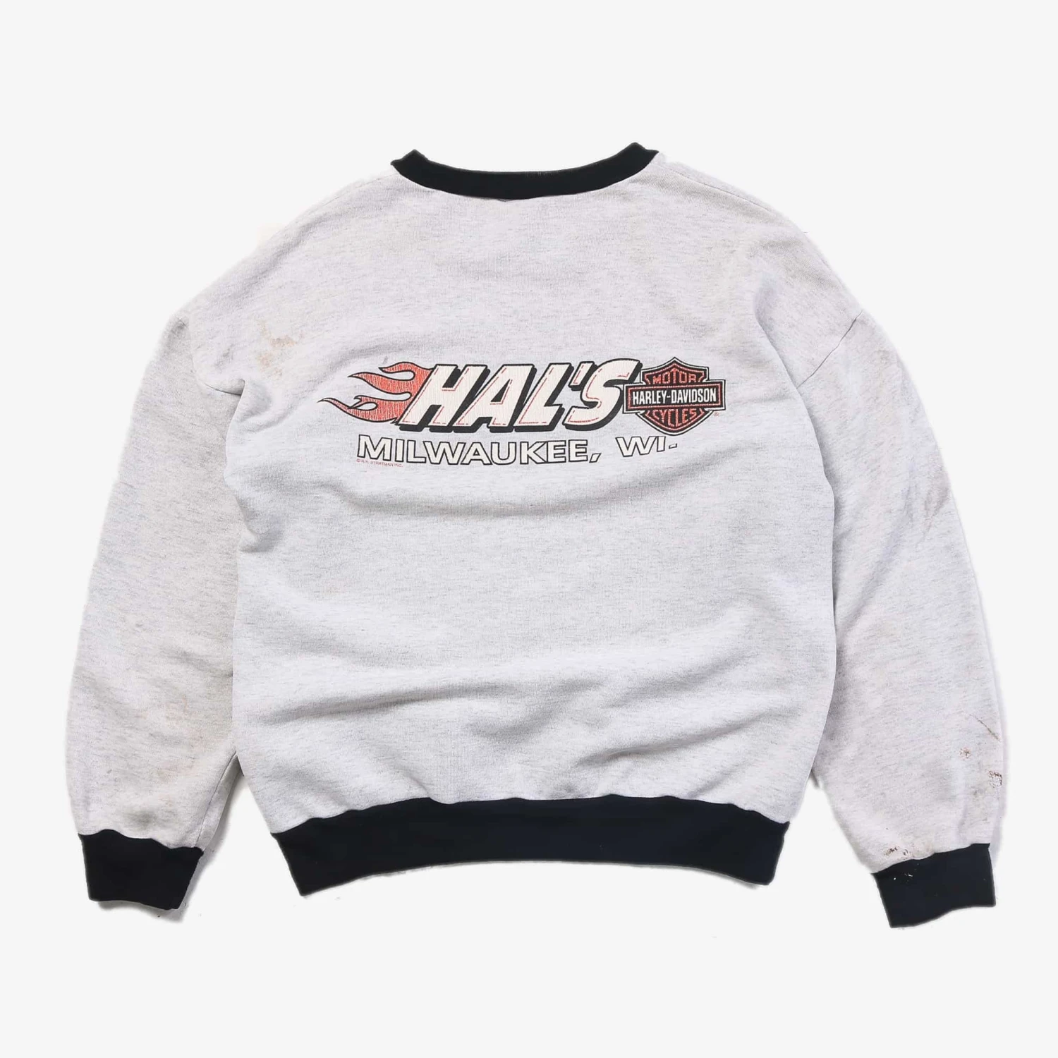 Harley Davidson Hals Milwaukee Sweatshirt 4 Harley Davidson Hals Milwaukee Sweatshirt - Image 2