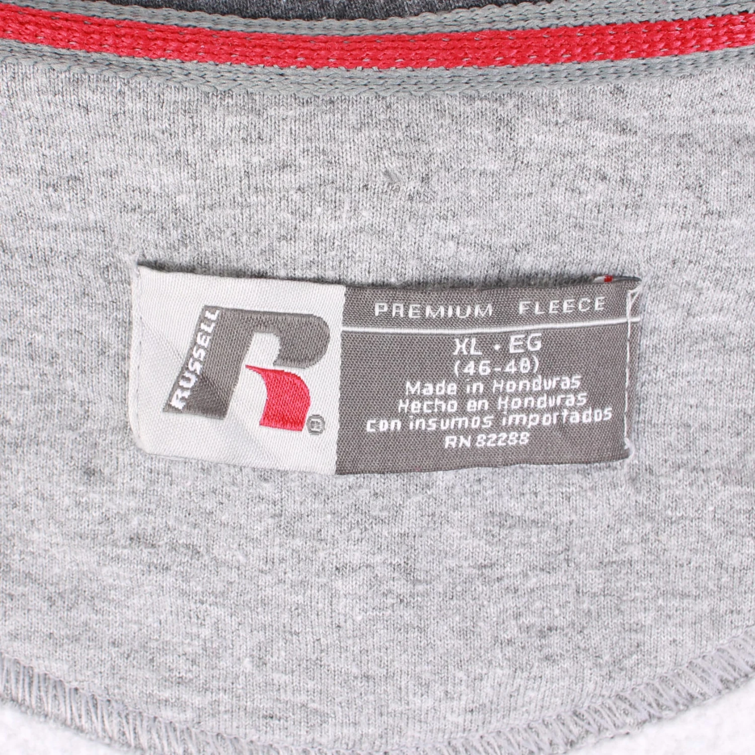 Russell Athletic Vintage Zipped Sweatshirt - Grey 6 Russell Athletic Vintage Zipped Sweatshirt - Grey - Image 4