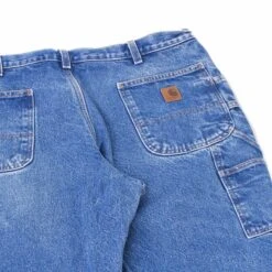 Vintage Carhartt Workwear Pants - Denim - 38x30 -Carhartt || Harley Davidson Shop IMG 6712 cut