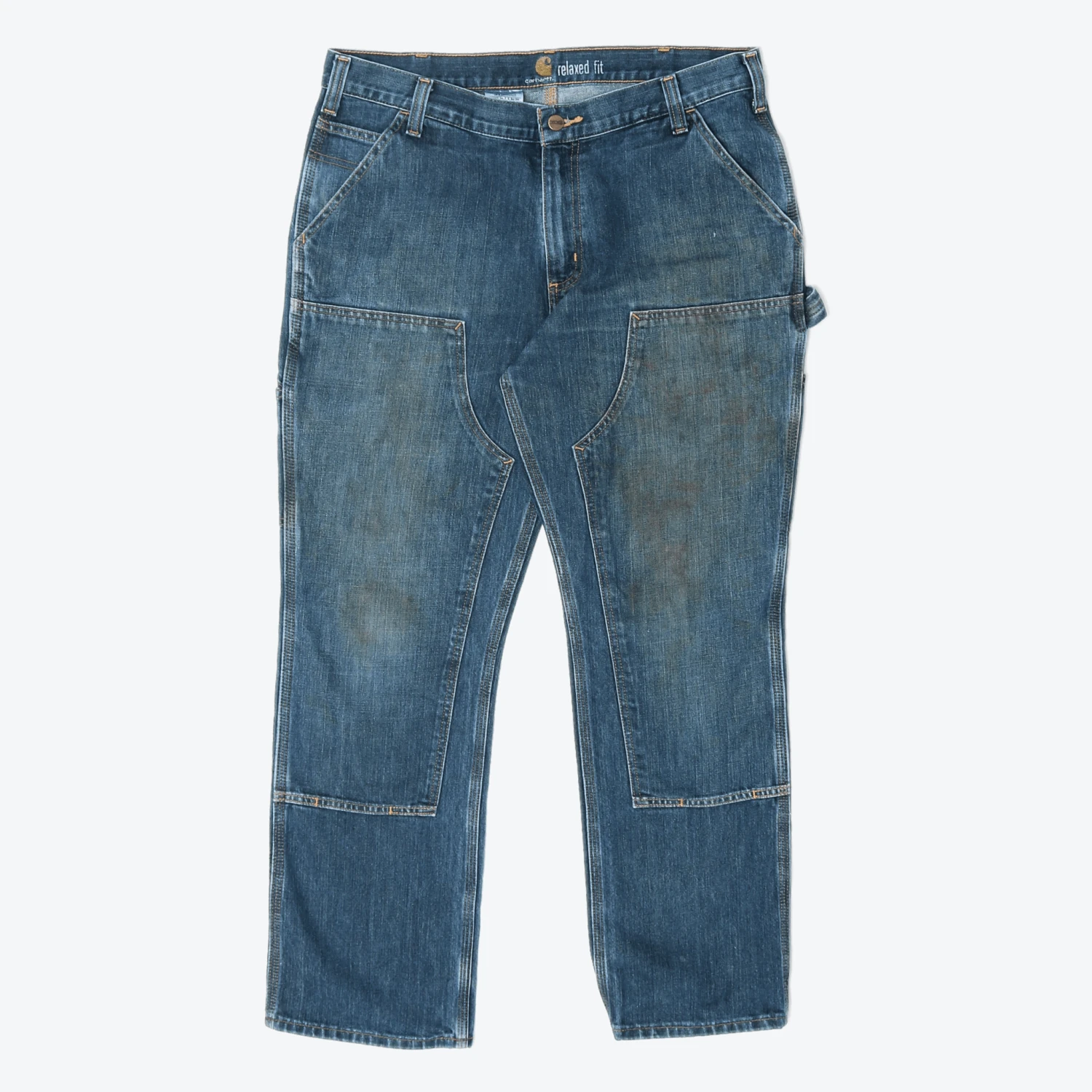 Carhartt Vintage Double Knee Carpenter Pants - Denim - 36/30 2 Carhartt Vintage Double Knee Carpenter Pants - Denim - 36/30