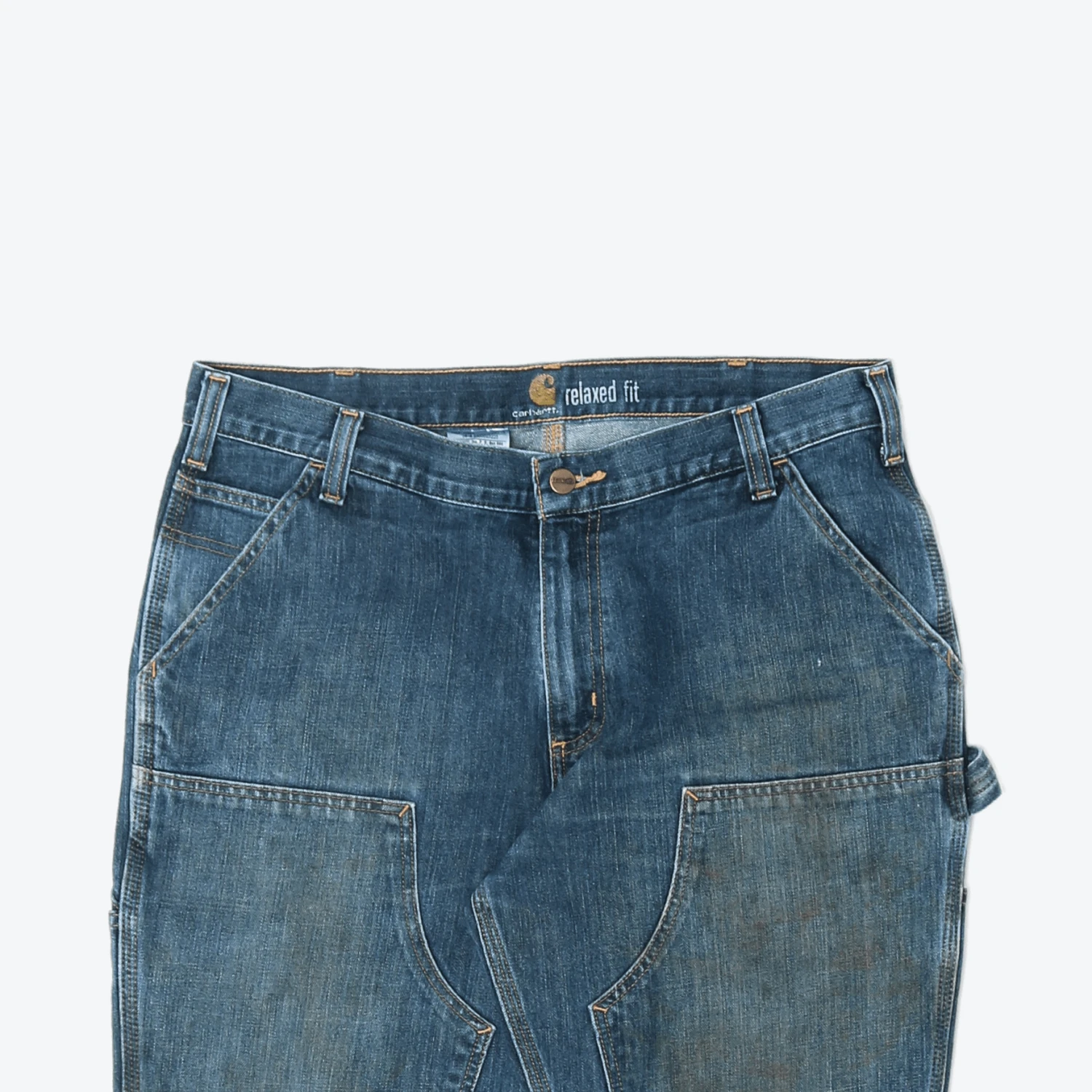 Carhartt Vintage Double Knee Carpenter Pants - Denim - 36/30 4 Carhartt Vintage Double Knee Carpenter Pants - Denim - 36/30 - Image 3