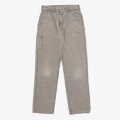 Vintage Carhartt Carpenter Pants - Washed Green - 33/36