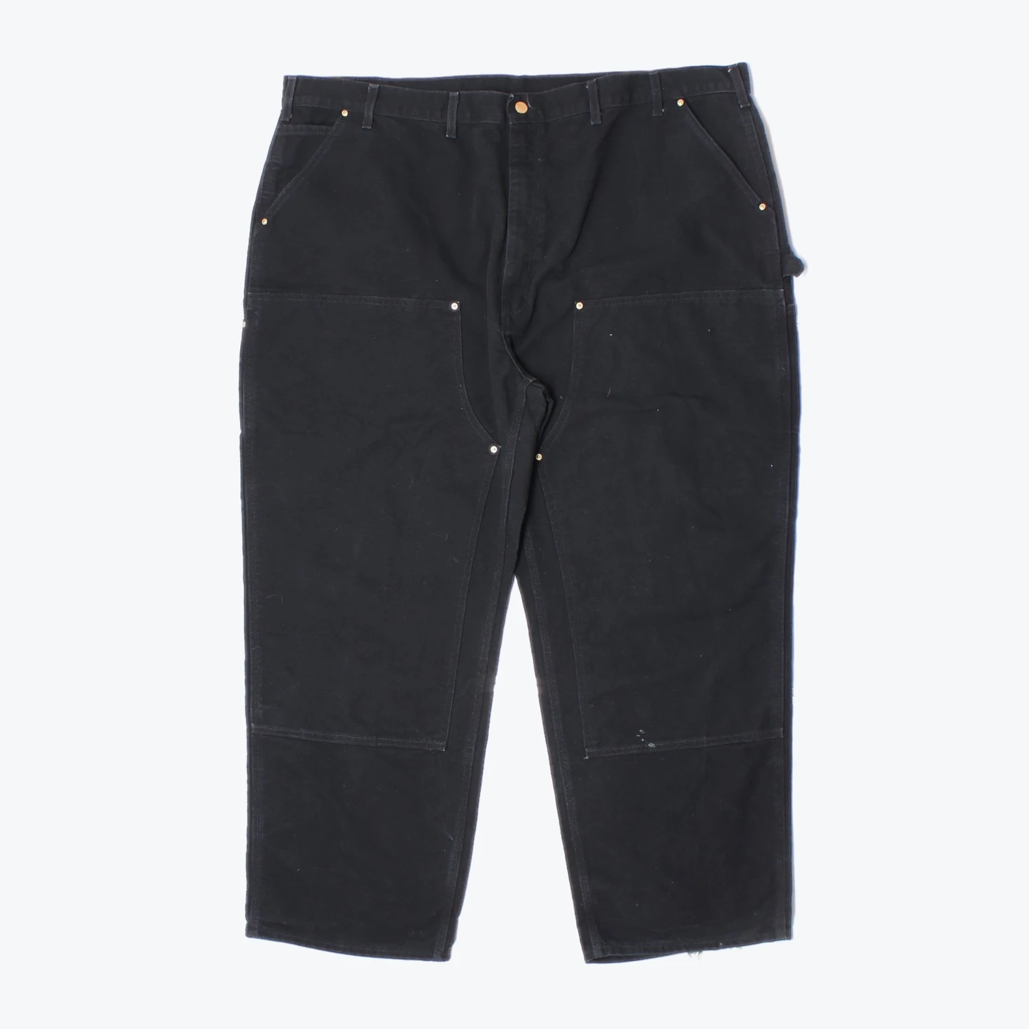Carhartt Vintage Double Knee Carpenter Pants - Black - 50/30 3 Carhartt Vintage Double Knee Carpenter Pants - Black - 50/30