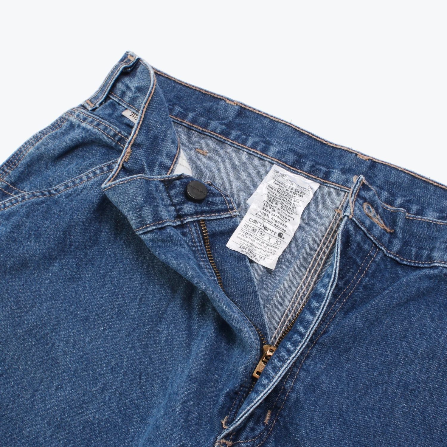 Carhartt Vintage Carpenter Pants - Denim - 36/30 6 Carhartt Vintage Carpenter Pants - Denim - 36/30 - Image 4
