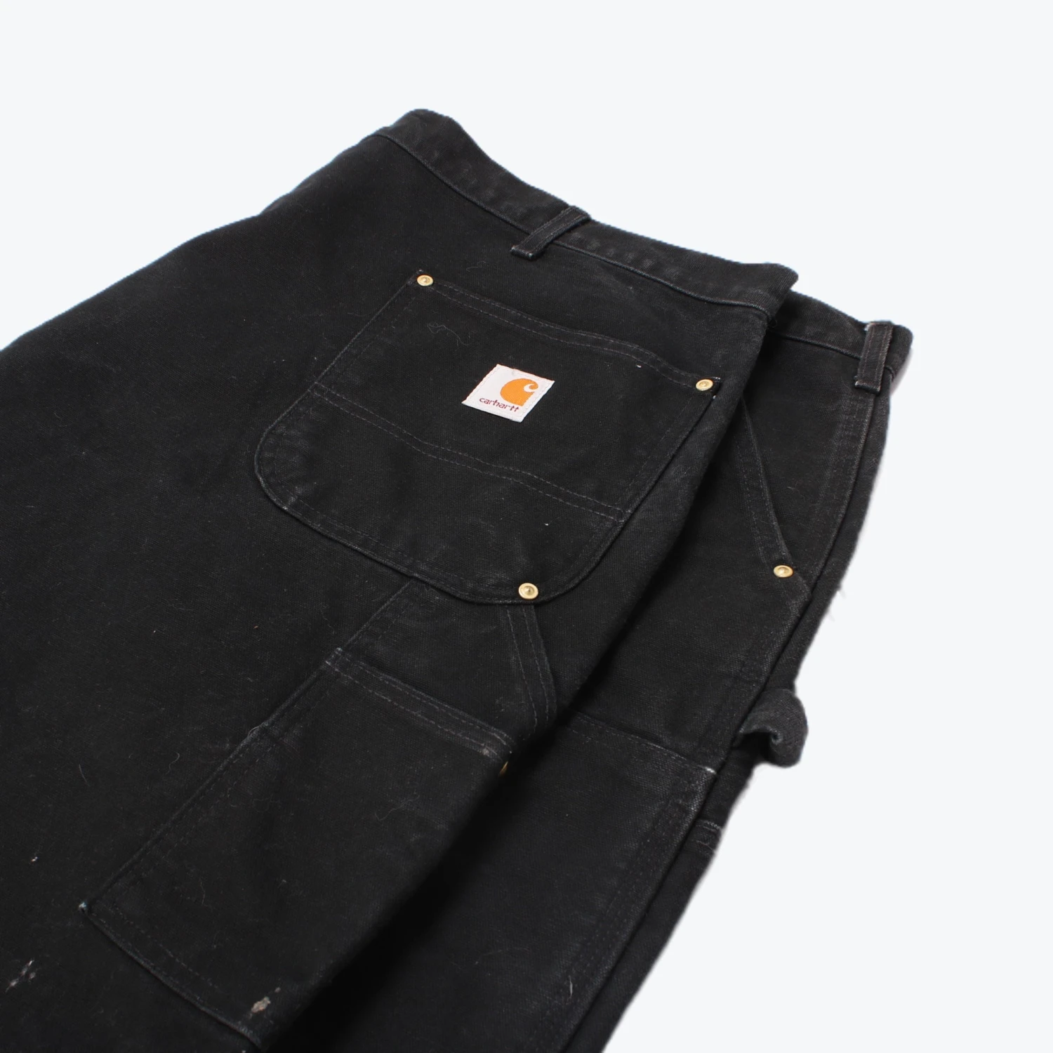 Carhartt Vintage Double Knee Carpenter Pants - Black - 50/30 5 Carhartt Vintage Double Knee Carpenter Pants - Black - 50/30 - Image 3
