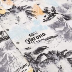 'Corona Extra' Hawaiian Shirt -Carhartt || Harley Davidson Shop SHOP 1242 cut