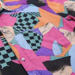 'Color Collage' Hawaiian Shirt -Carhartt || Harley Davidson Shop SHOP 1277 cut