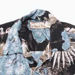 'Caribbean Blues' Hawaiian Shirt -Carhartt || Harley Davidson Shop SHOP 1577 cut