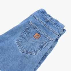 Vintage Carhartt Classic Fit Jean - Washed Denim 36/32 -Carhartt || Harley Davidson Shop SHOP 1595 cut