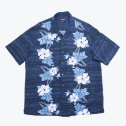 'Blue Flowers' Hawaiian Shirt