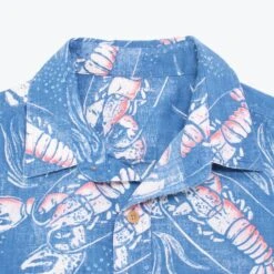 'Lobster' Hawaiian Shirt -Carhartt || Harley Davidson Shop SHOP 835 cut