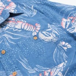 'Lobster' Hawaiian Shirt -Carhartt || Harley Davidson Shop SHOP 836 cut