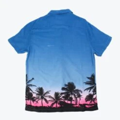 'Sunset Palms' Hawaiian Shirt -Carhartt || Harley Davidson Shop SHOP 870 cut